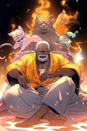 Orpheus toen hij Maui zag.